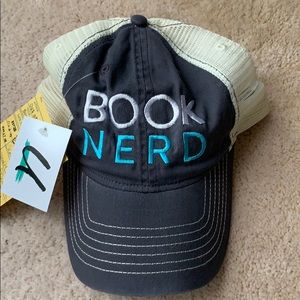 Book Nerd trucker hat from Out of Print, NWT